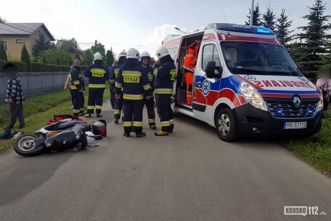 SIENIAWA: Zderzenie osobówki z jednośladem