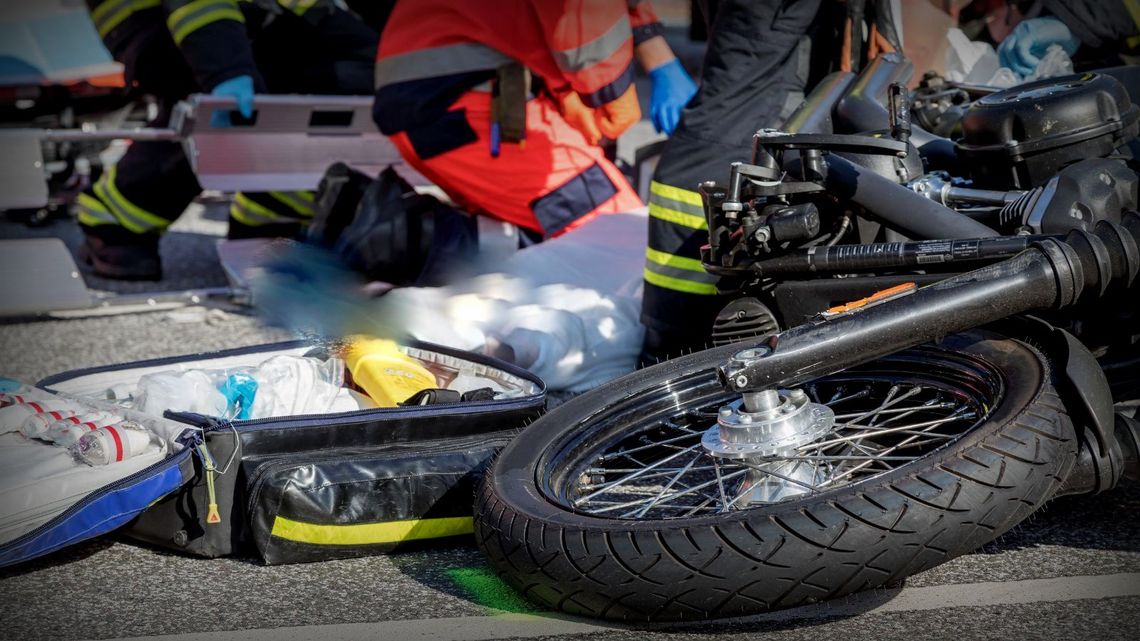 Podkarpacie. Śmiertelny wypadek motocyklisty