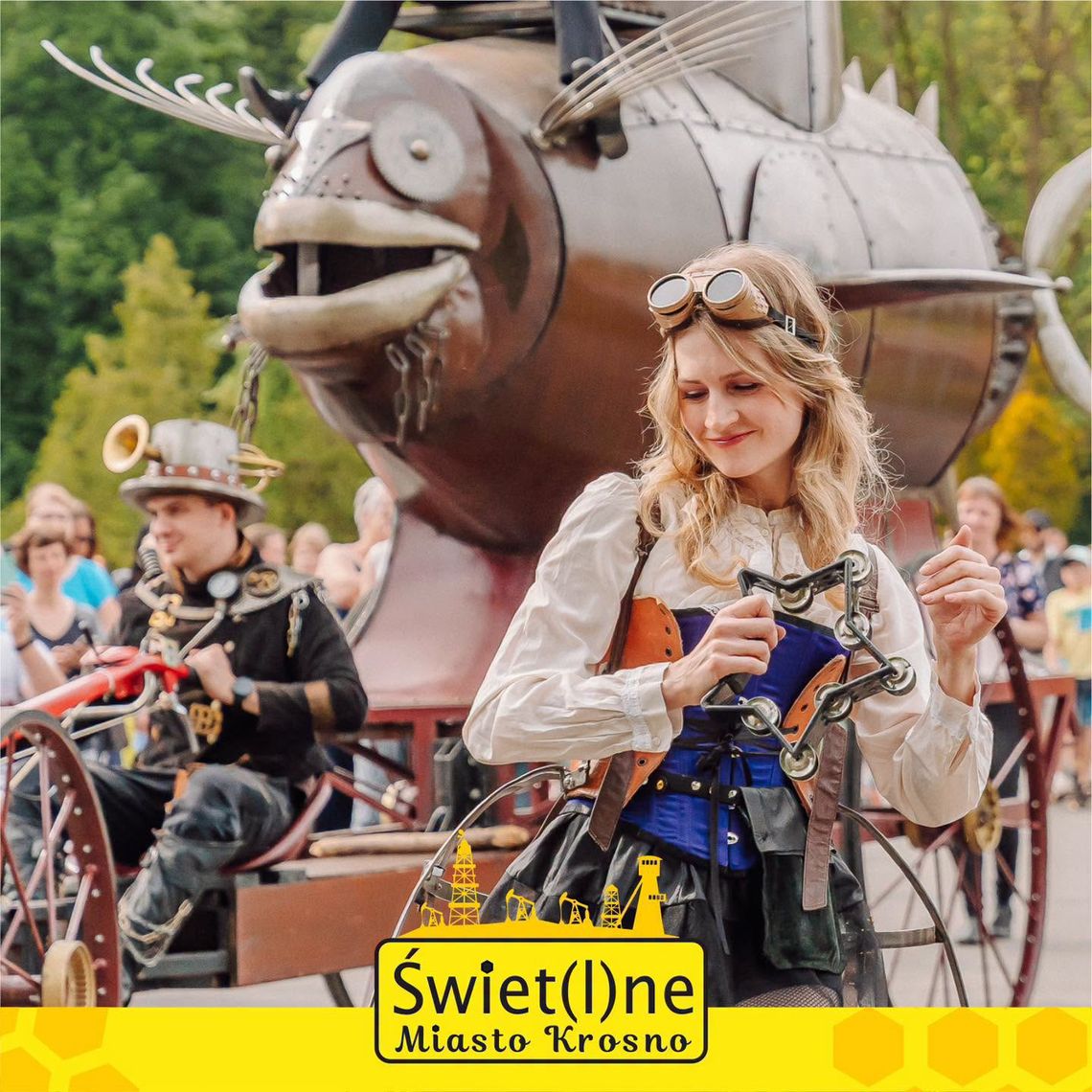 Steampunkowa parada w Krośnie. Uliczne widowisko przeniesie miasto w XIX wiek
