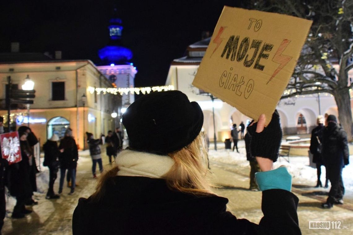 "Strajk Kobiet" ponownie przeszedł ulicami Krosna