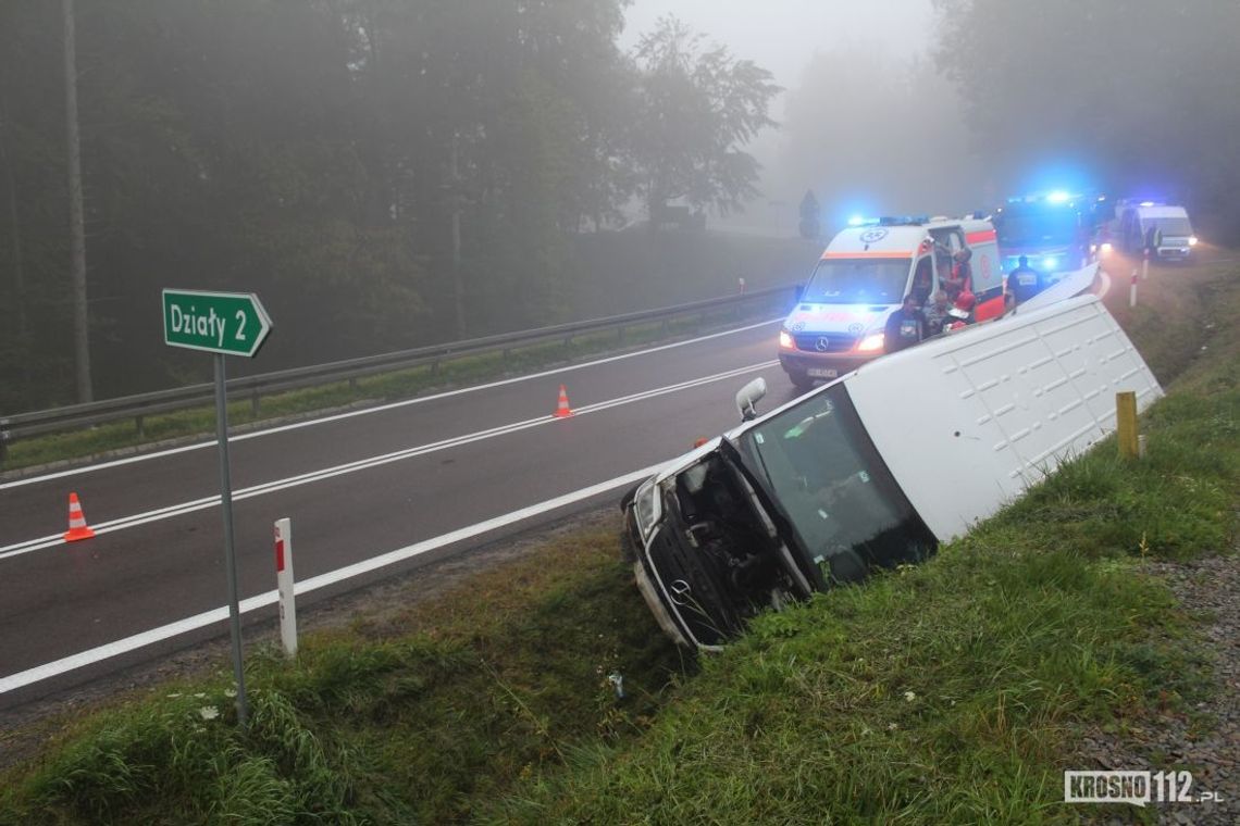 Straż i policja interweniują w GDDKiA. DK19 w Woli Komborskiej ma być bezpieczniejsza