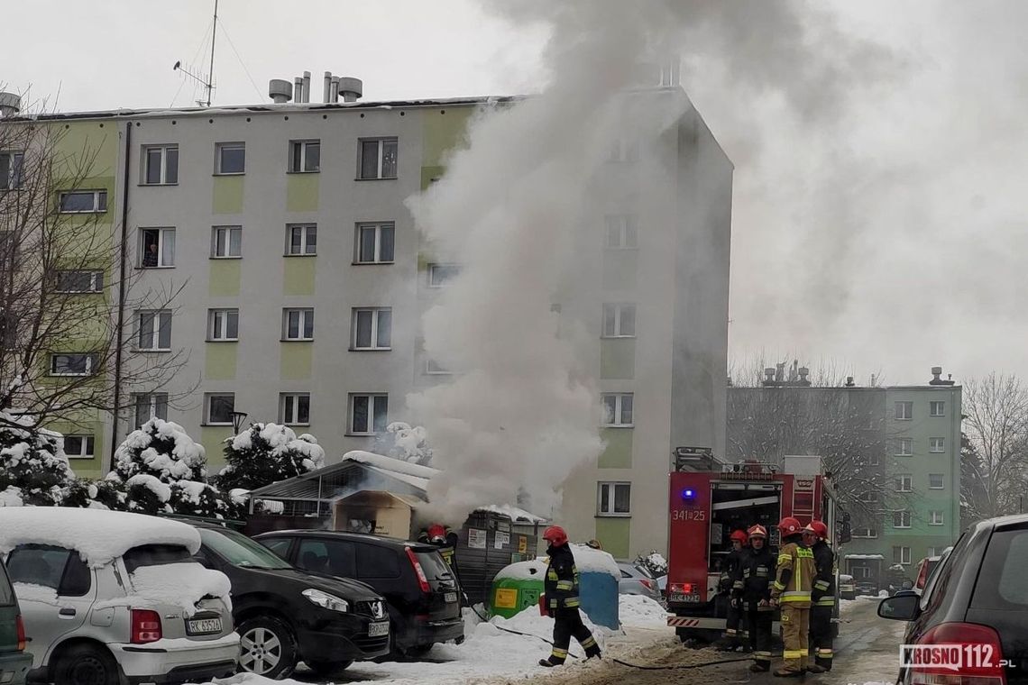 ? Strażacki raport: Trzy pożary w Iwoniczu-Zdroju, Ladzinie i Krośnie