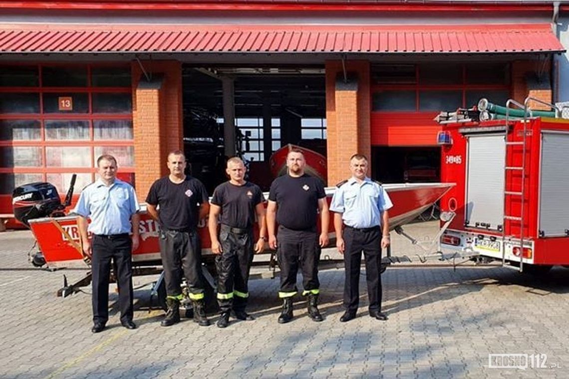 Strażacy OSP KSRG Rymanów pozyskali łódź ratowniczą