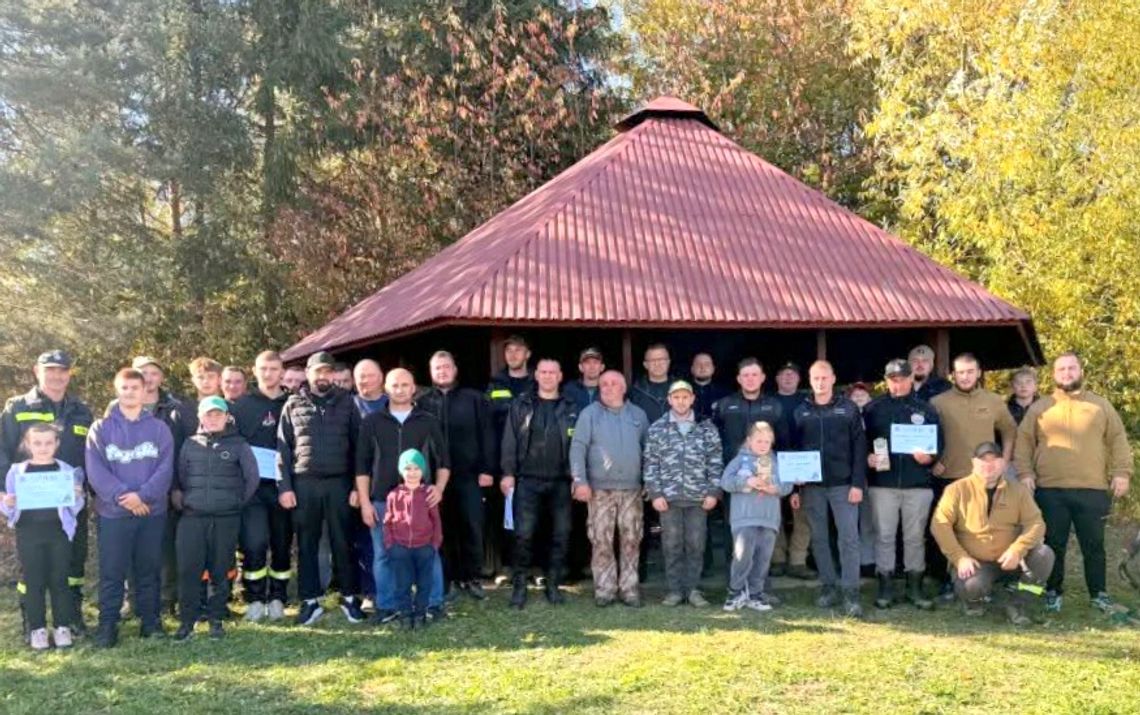 Strażacy OSP z gminy Rymanów rywalizowali w zawodach wędkarskich