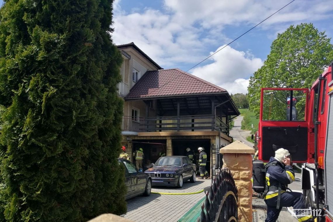 Strażacy wezwani do pożaru w jednym z budynków w Posadzie Górnej