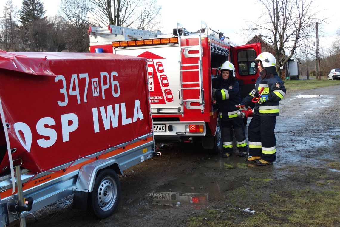 Strażacy z OSP Iwla zbierają fundusze na zakup quada