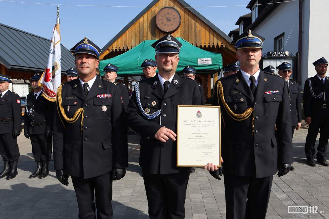 Strażacy z OSP Jaśliska oficjalnie włączeni do Krajowego Systemu Ratowniczo-Gaśniczego