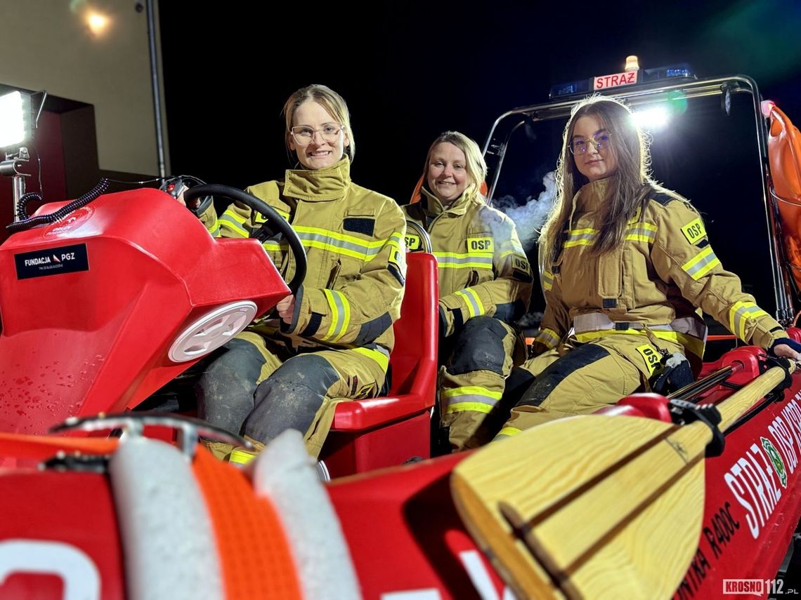 Strażacy z OSP KSRG Żarnowiec mają nową łódź ratunkową