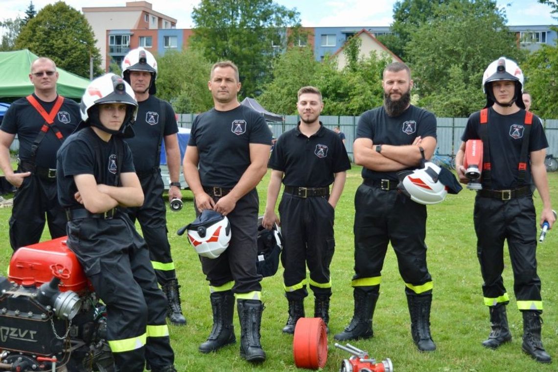 Strażacy z OSP Pustyny na strażackich zawodach w Svidniku