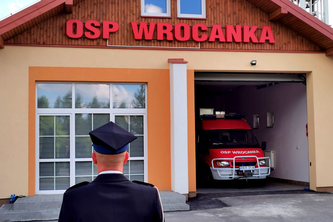 Strażacy z OSP Wrocanka za prawie 1 mln zł mają nową remizę