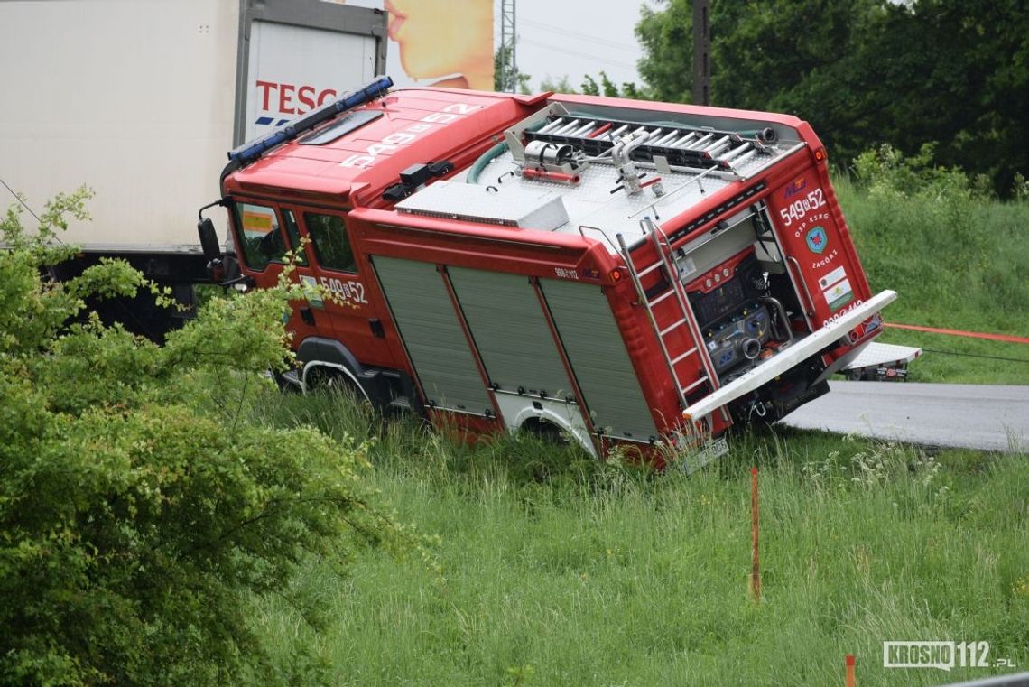 Strażacy z Zagórza w potrzebie. Pomógł MegaCity z Krosna