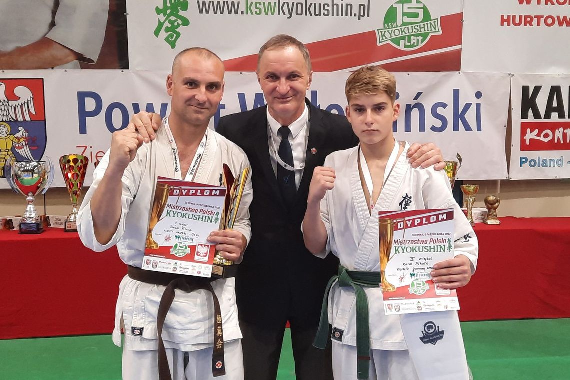 Sukces krośnieńskich karateków na Mistrzostwach Polski Kyokushin Karate