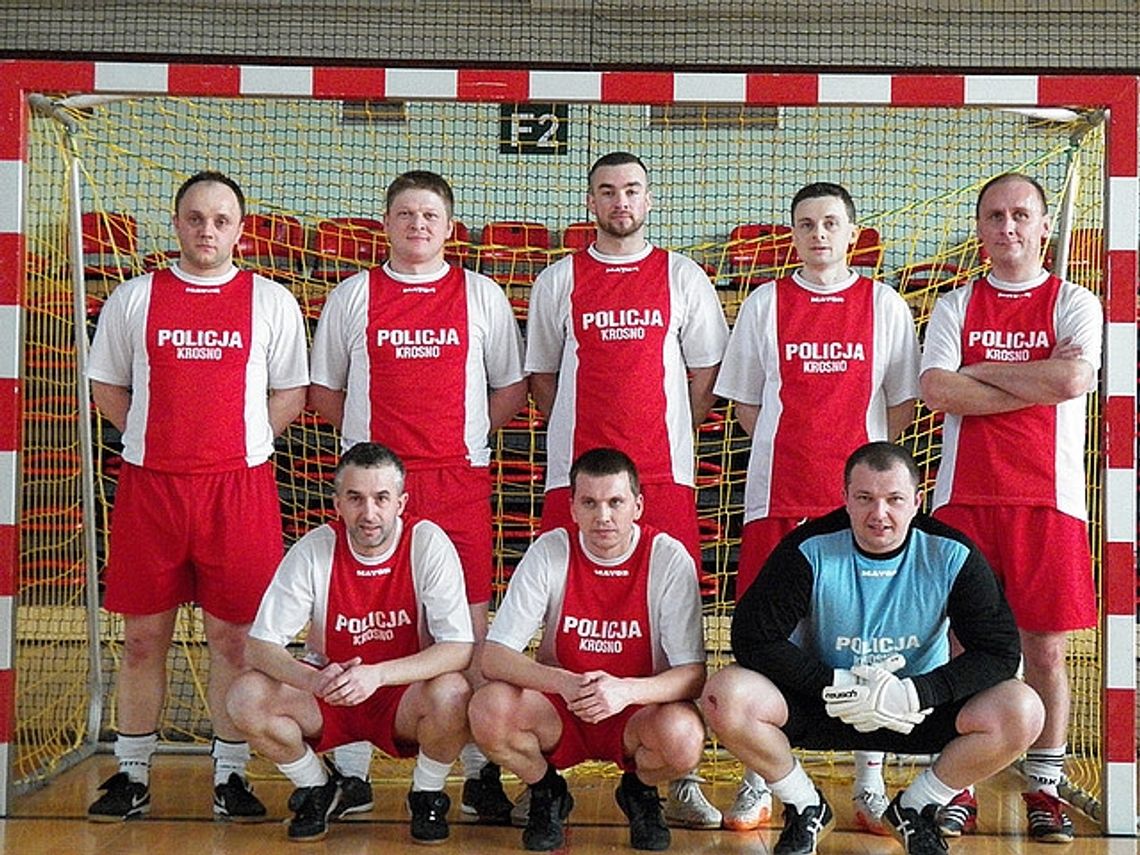 Sukces sportowy krośnieńskich policjantów