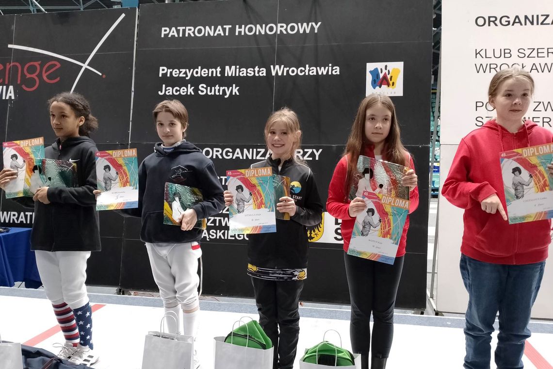 Sukces zawodniczki UKS Sokolik MOSiR Krosno na Międzynarodowym Turnieju Dzieci Challenge Wratislavia