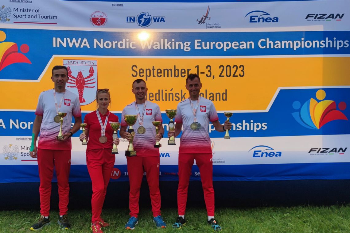 Sukcesy zawodników z powiatu krośnieńskiego na International Nordic Walking Federation