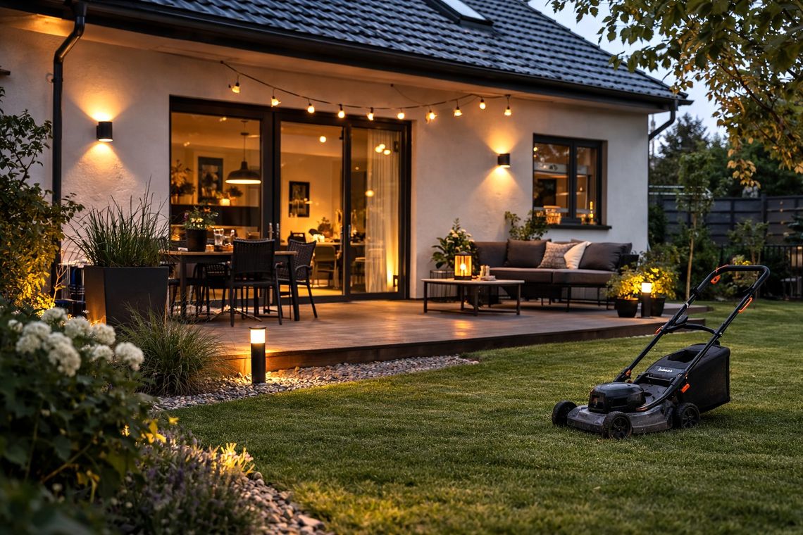 Światło, które zmienia ogród – lampy elewacyjne, solarne i tarasowe z Lampy-ON