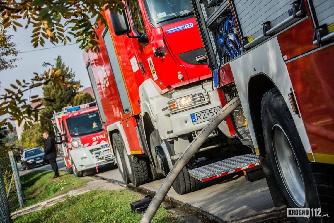 Świerzowa Polska: Pożar poddasza domu jednorodzinnego