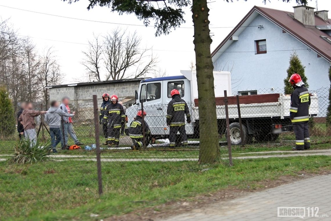 Świerzowa Polska: Pożar samochodu dostawczego