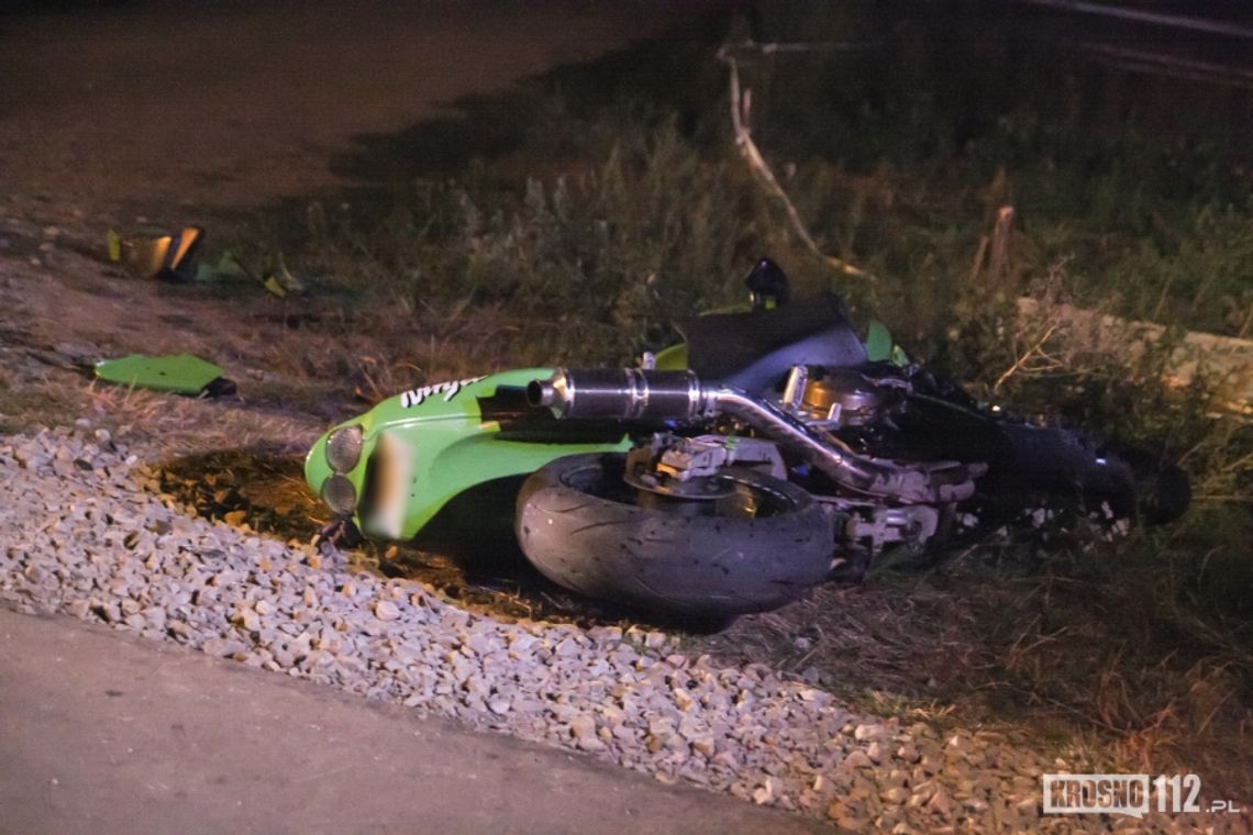 Świerzowa Polska: Wypadek motocyklisty