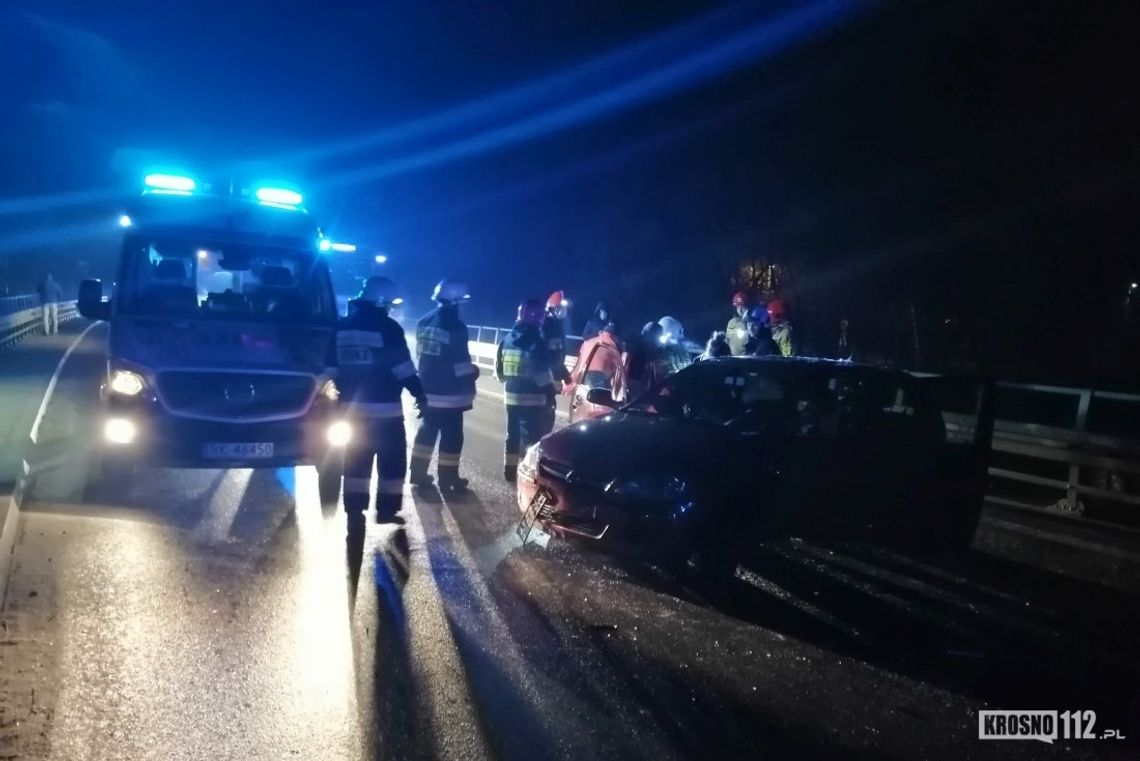 ŚWIERZOWA POLSKA: Zderzenie kilku samochodów