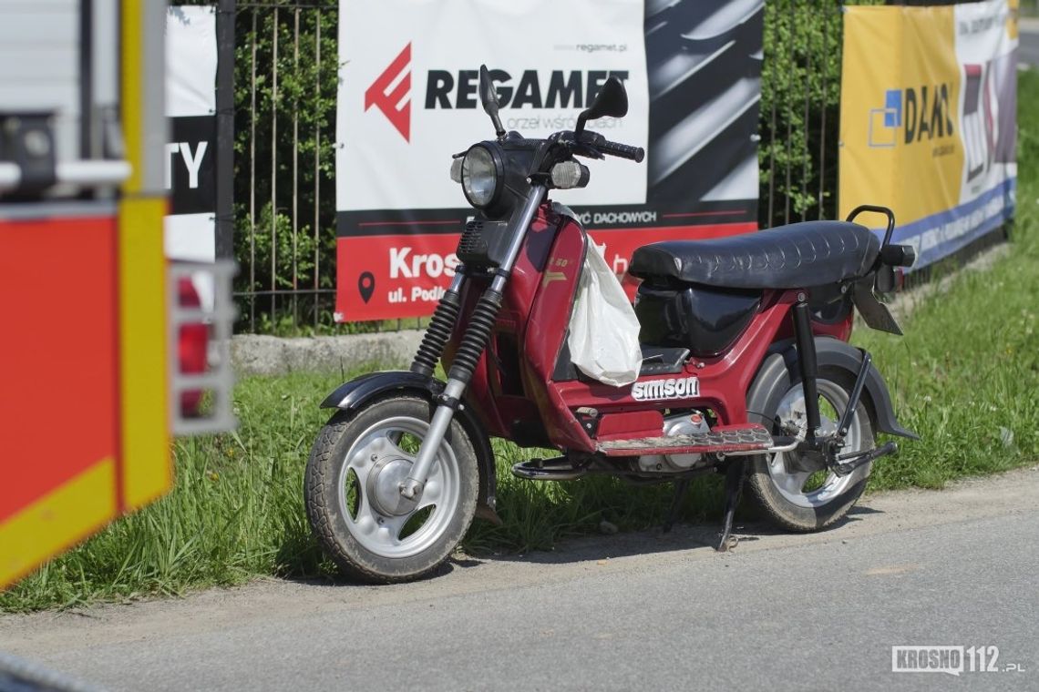 ŚWIERZOWA POLSKA: Zderzenie motoroweru i osobówki