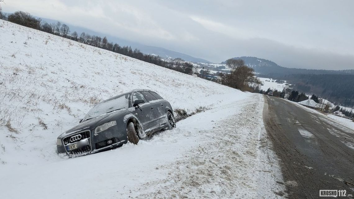 Sylwester i Nowy Rok na drogach. Nieodpowiedzialne zachowania w Krośnie i Szklarach