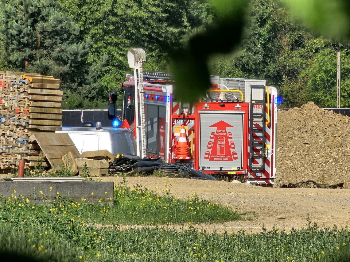 Szczepańcowa. Mężczyzna spadł z wysokości na terenie jazu Szczepańcowa. Mężczyzna spadł z wysokości na terenie jazu