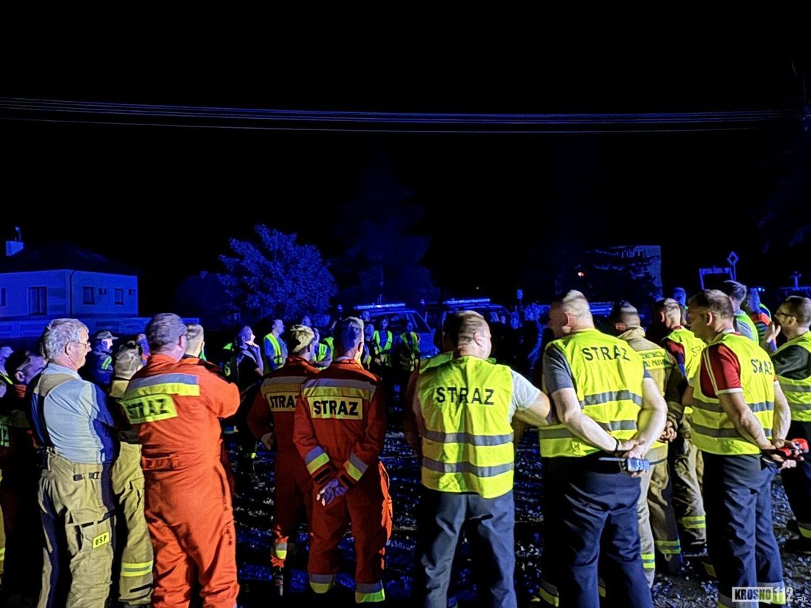 Szczęśliwy finał nocnych poszukiwań 9 i 10-latka w powiecie krośnieńskim
