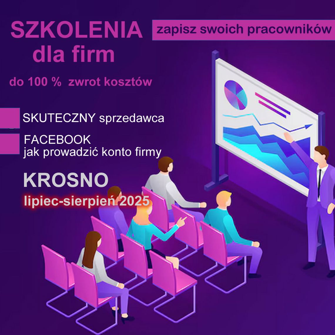 Szkolenia dofinansowane dla FIRM z Krosna i okolic