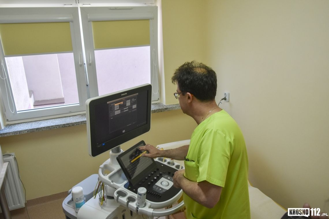 Szpital Krosno: Zakończono modernizację Pracowni USG Serca