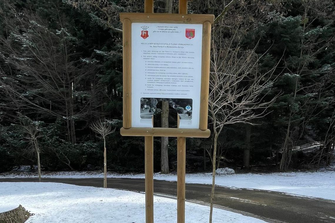 Taryfy ulgowej dla wandali, którzy zdewastowali park zdrojowy w Rymanowie-Zdroju, nie będzie