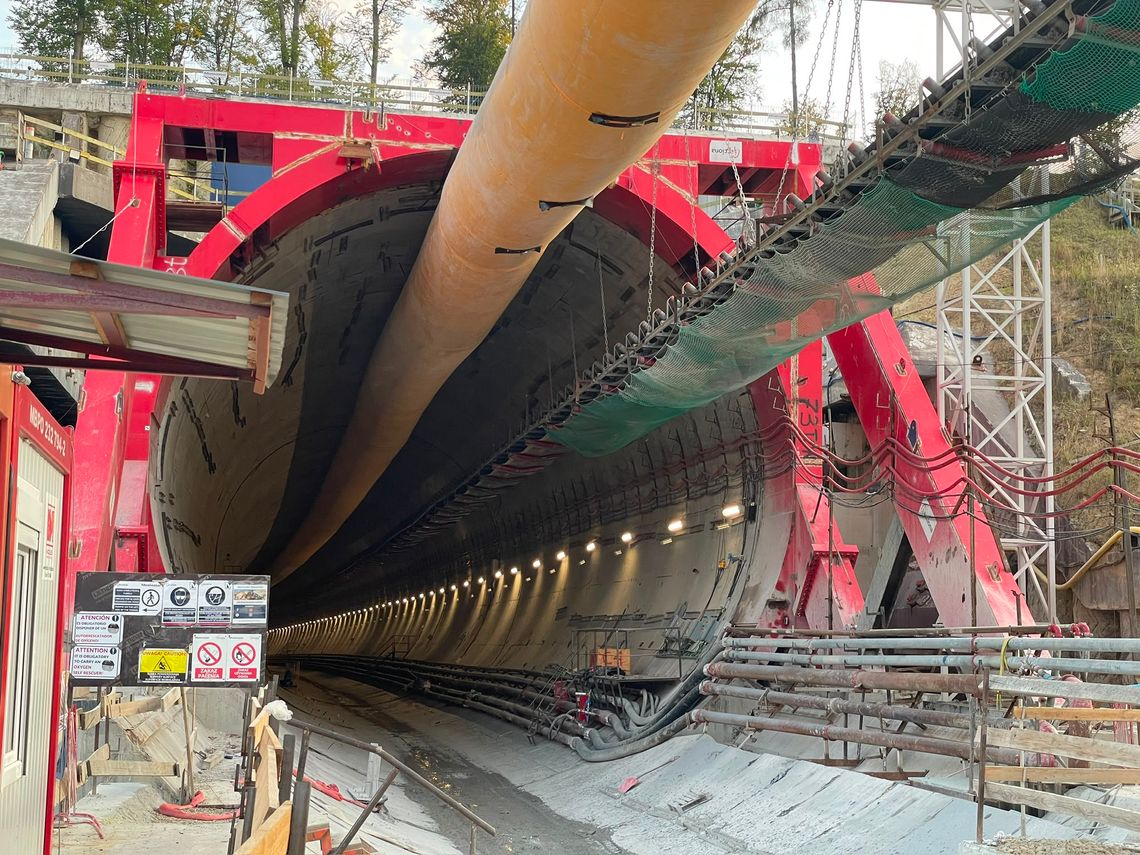 TBM „Karpatka” wydrążyła już ponad 500 metrów tunelu TBM „Karpatka” wydrążyła już ponad 500 metrów tunelu
