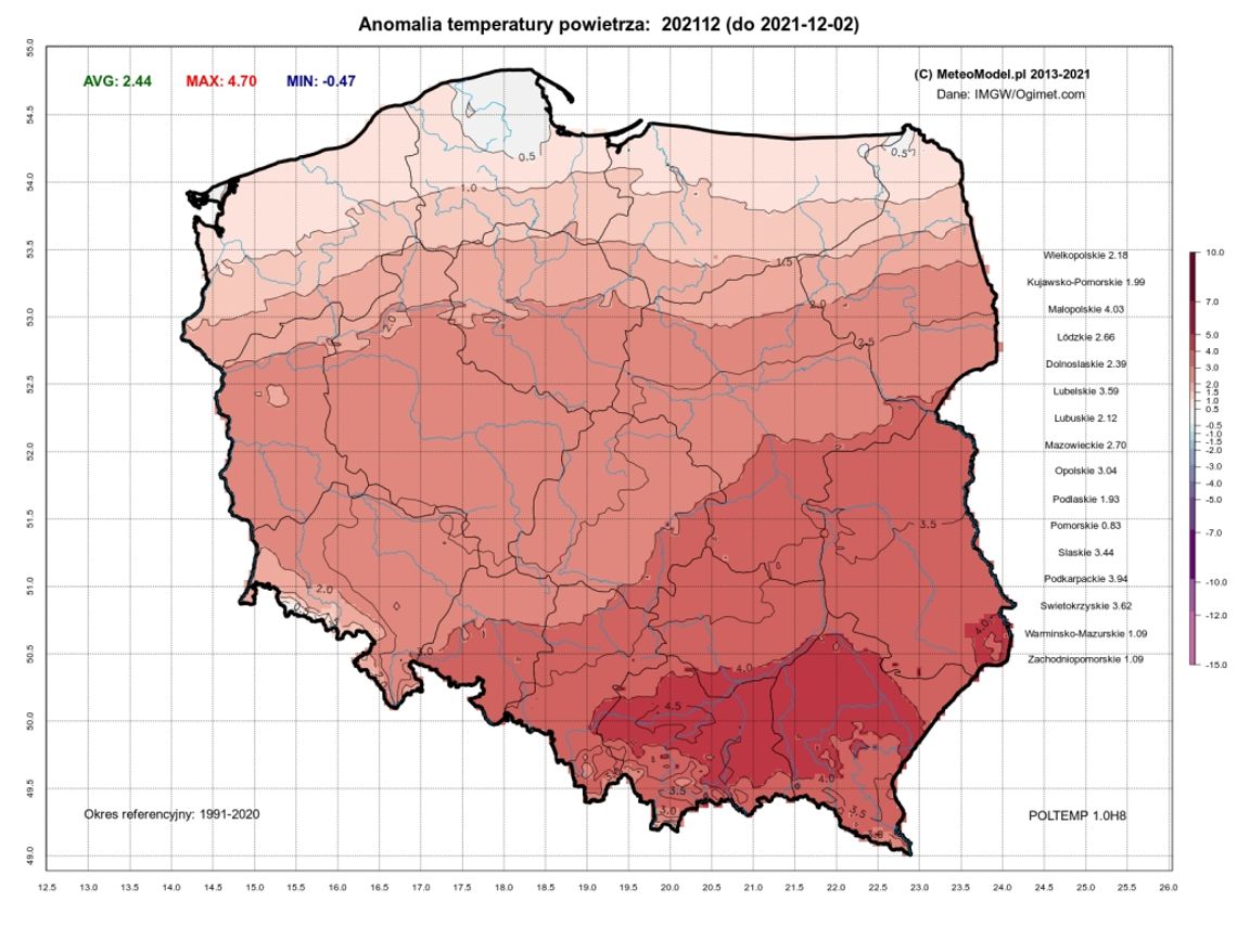 ? Tej nocy temperatura może lokalnie spaść nawet do -15°C