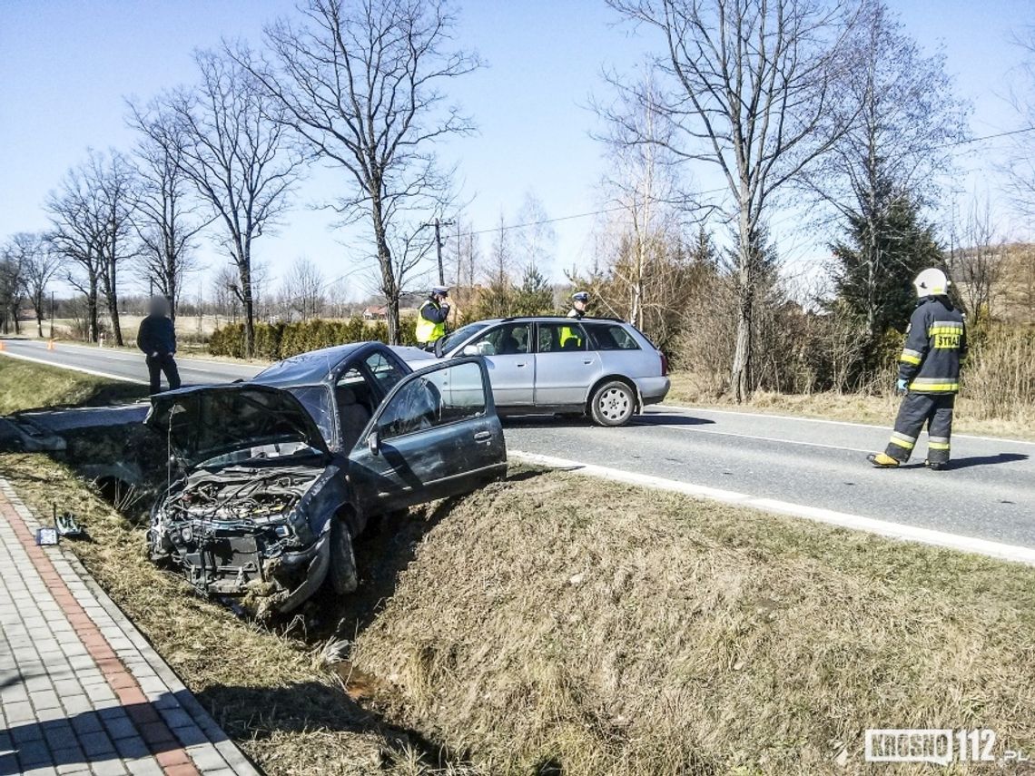 Teodorówka: Trzy osoby poszkodowane w wyniku wypadku