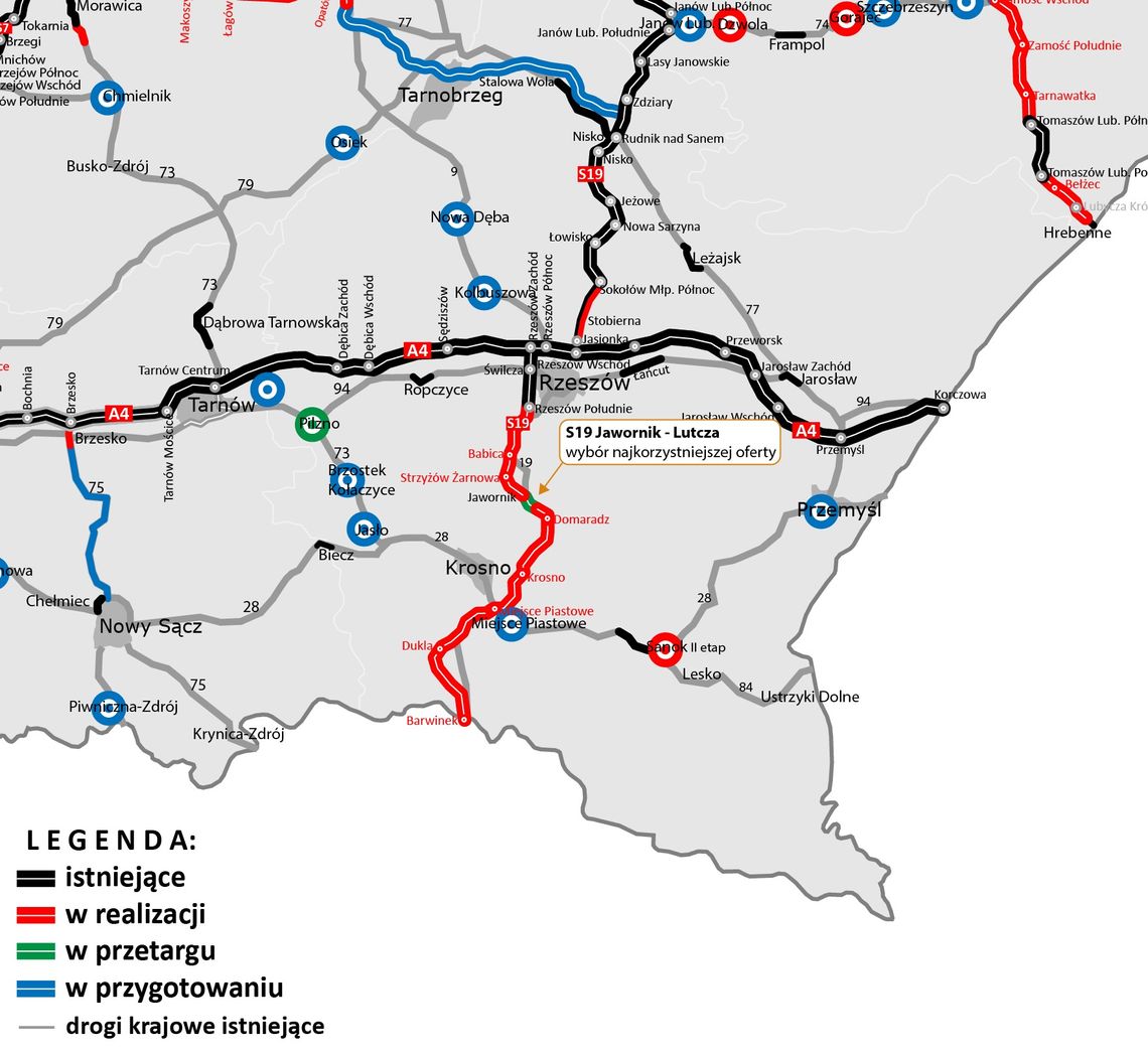 To będzie krótki, ale bardzo wymagający odcinek S19. Wybrano najkorzystniejszą ofertę