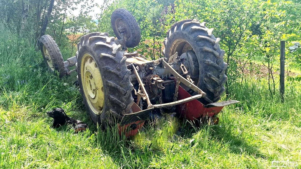 Tragedia w Przysietnicy. 35-letni traktorzysta zginął pod kołami ciągnika