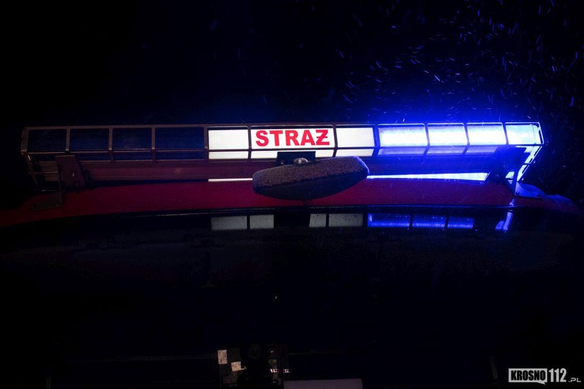 Tragiczny pożar mieszkania w Brzozowie. Nie żyje kobieta