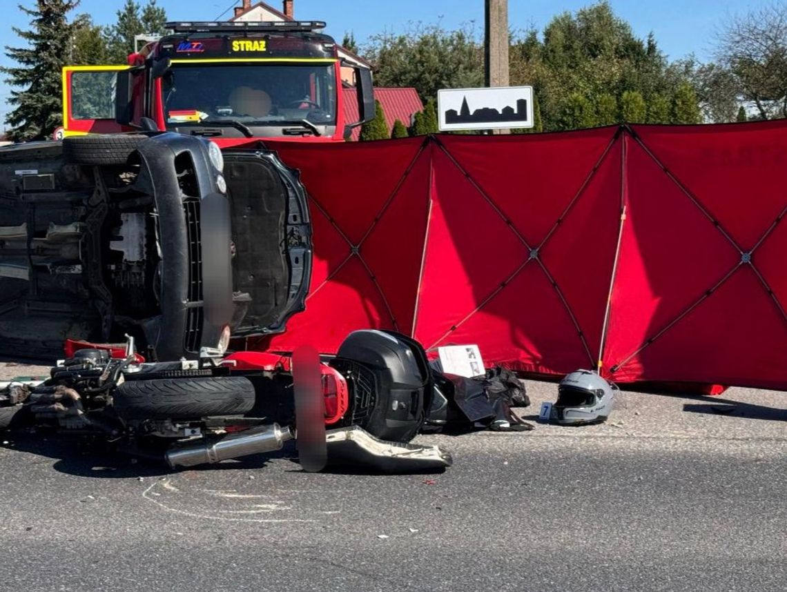 Tragiczny weekend na drogach Podkarpacia – dwóch motocyklistów nie żyje