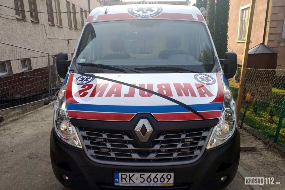 Tragiczny wypadek ambulansu. Krośnieńskie Pogotowie Ratunkowe też w żałobie
