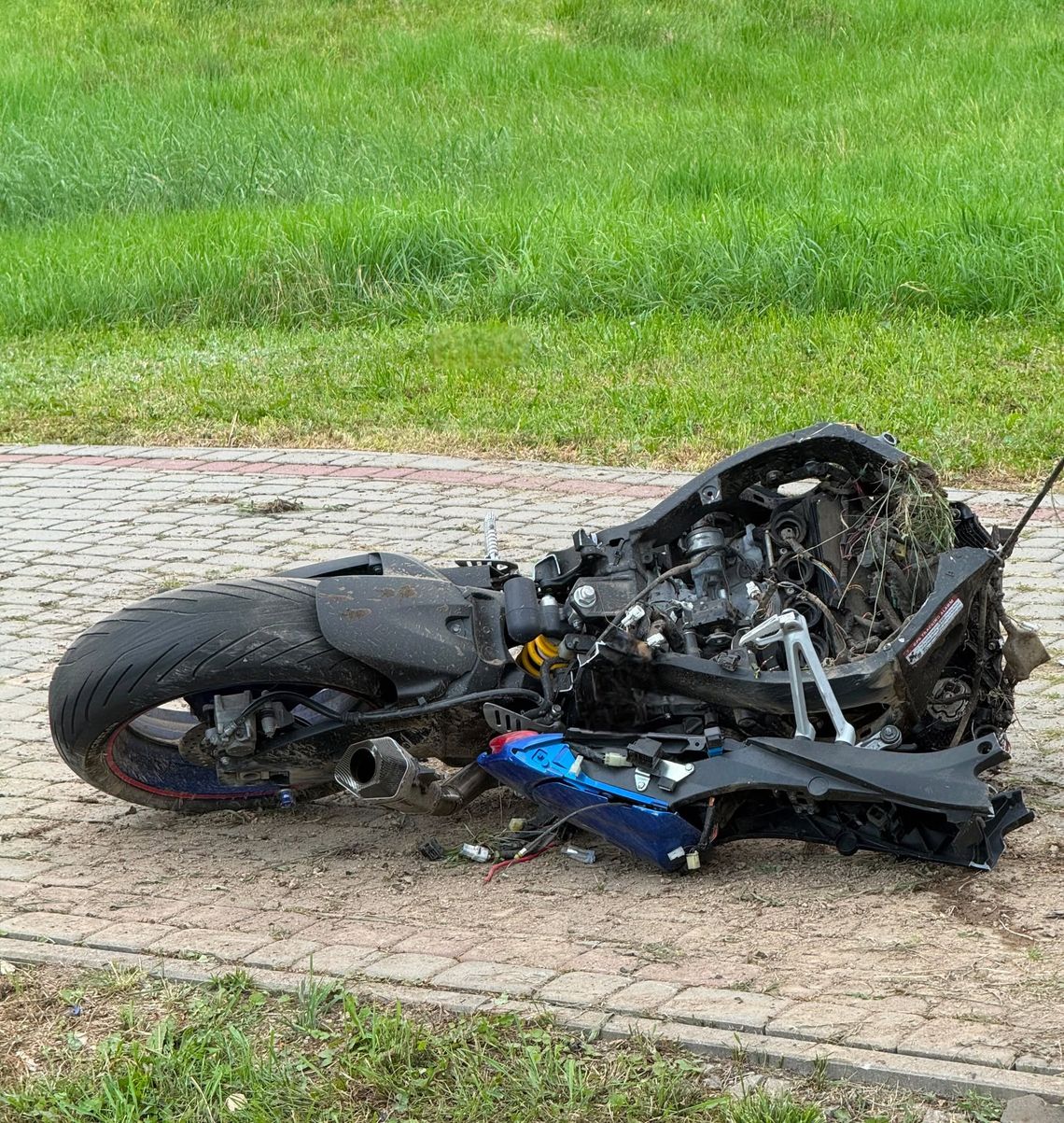 Tragiczny wypadek na DK28 w Leszczawie Dolnej. Zginął motocyklista Tragiczny wypadek na DK28 w Leszczawie Dolnej. Zginął motocyklista