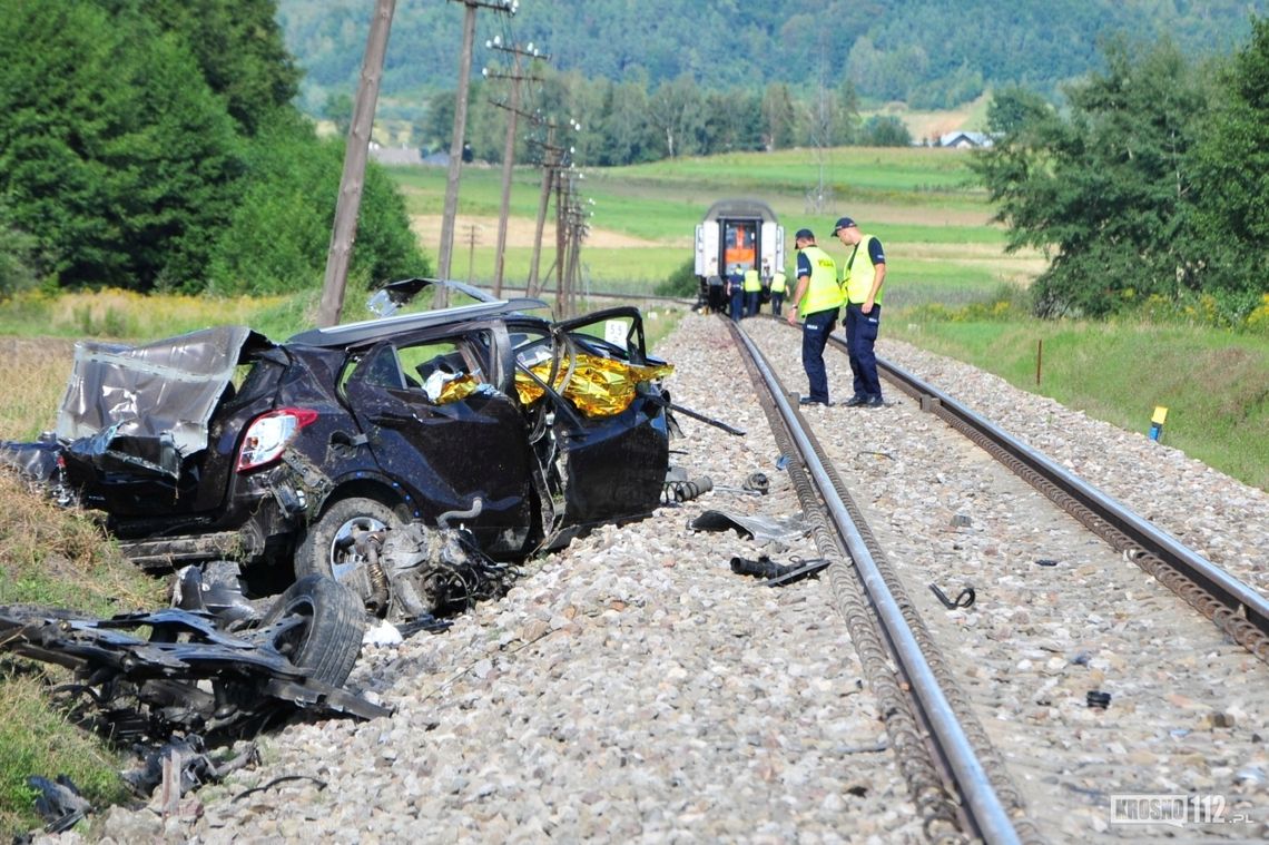 Tragiczny wypadek na niestrzeżonym przejeździe kolejowym w Bajdach. Prokuratura umorzyła śledztwo
