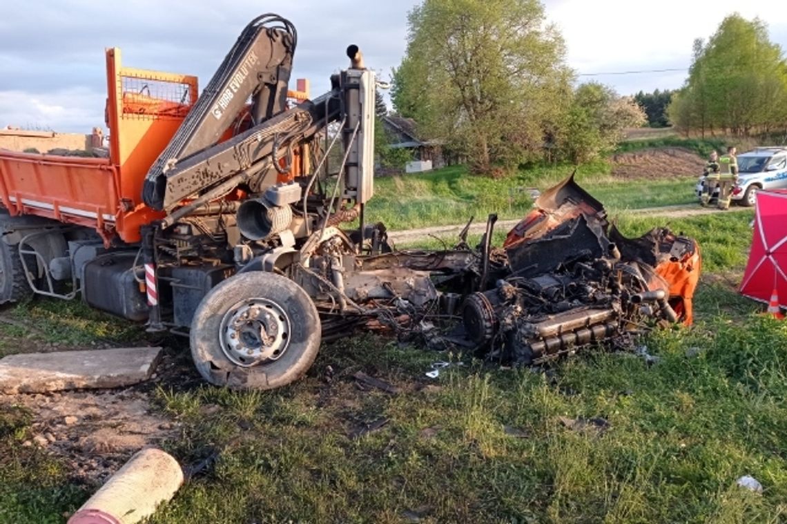 ? Tragiczny wypadek na przejeździe kolejowym. W Tryńczy zginął 37-latek