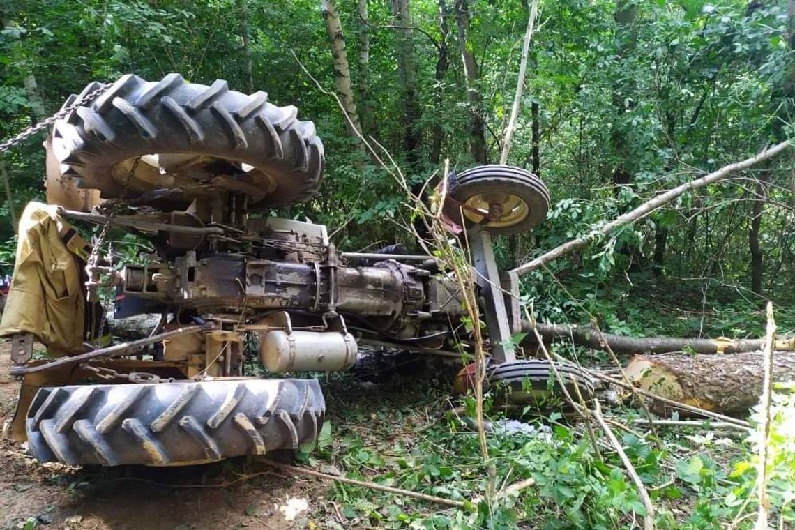Tragiczny wypadek w powiecie brzozowskim. Nie żyje mężczyzna [AKTUALIZACJA]