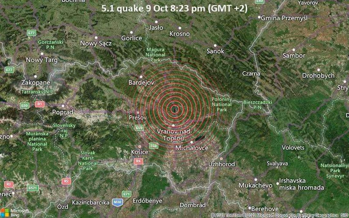 Trzęsienie ziemi na Słowacji! Odczuwalne również w Polsce [AKTUALIZACJA]