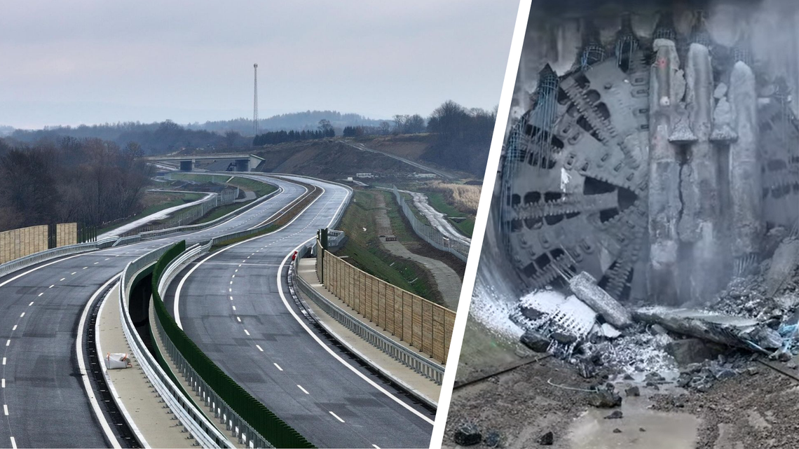 Tunel przewiercony, a jeszcze w tym roku otwarcie S19 w powiecie krośnieńskim! Tunel przewiercony, a jeszcze w tym roku otwarcie S19 w powiecie krośnieńskim!