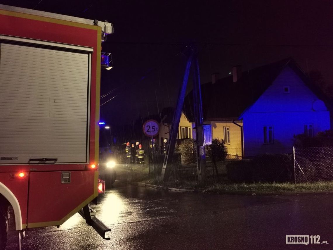 Tylko szybka akcja gaśnicza zapobiegła rozprzestrzenieniu się pożaru