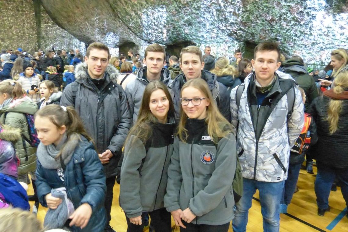Uczniowie z Naftówki z wizytą u Podhalańczyków