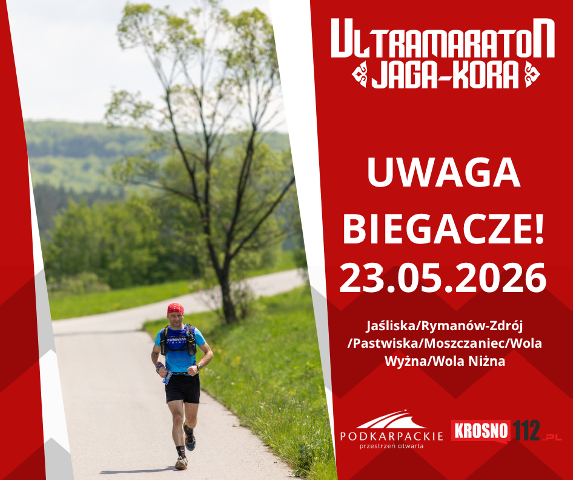 Ultramaraton Jaga-Kora wraca w Beskid Niski. Kierowcy muszą liczyć się z chwilowymi utrudnieniami Ultramaraton Jaga-Kora wraca w Beskid Niski. Kierowcy muszą liczyć się z chwilowymi utrudnieniami