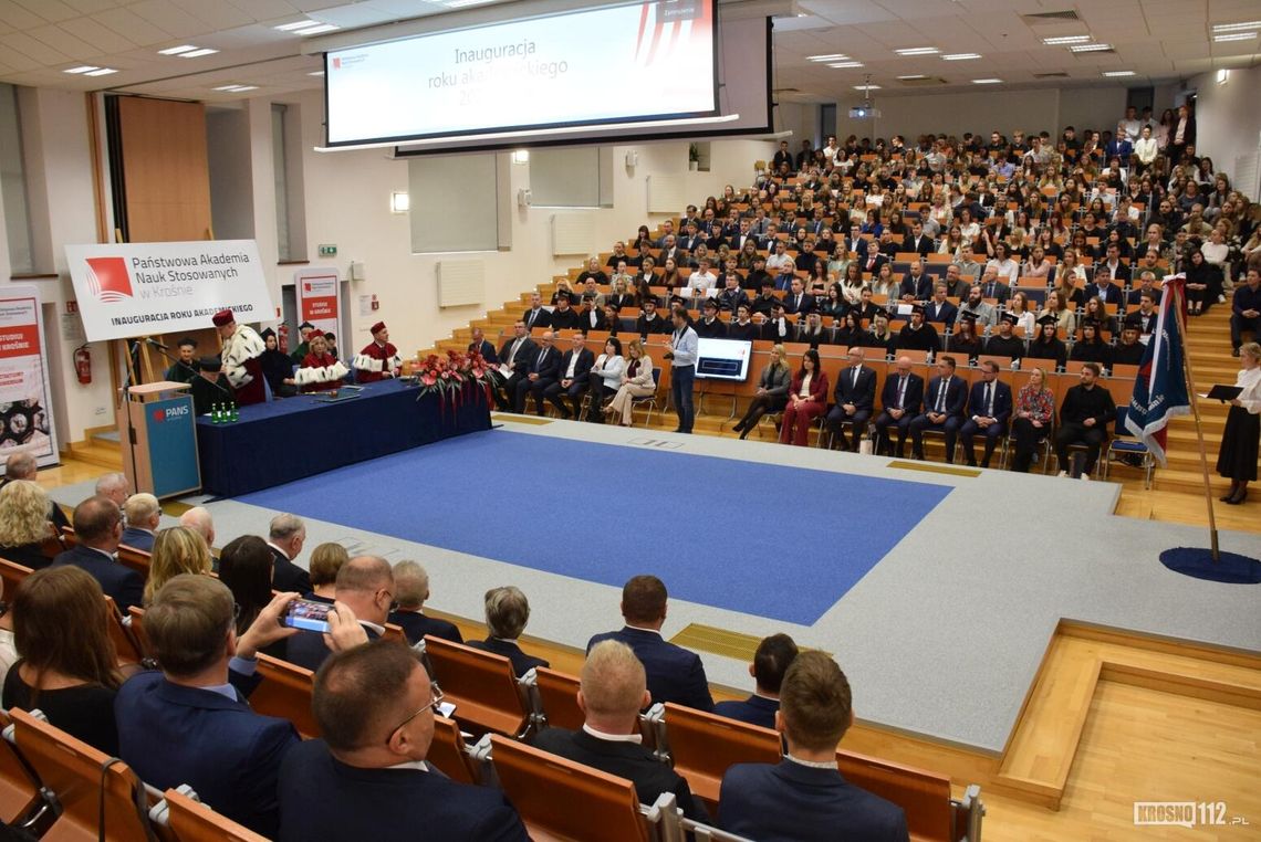 Uroczysta inauguracja roku akademickiego w PANS w Krośnie [ZDJĘCIA]