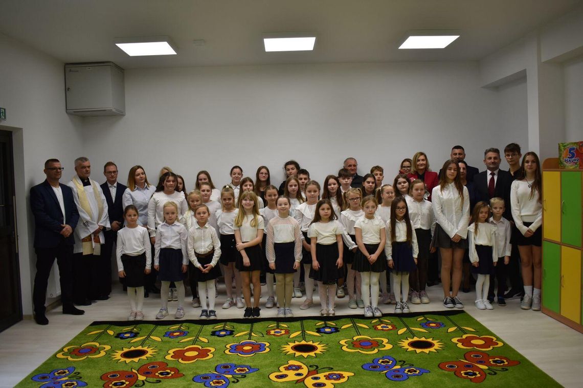 Uroczyste otwarcie nowej świetlicy w Szkole Podstawowej w Wojaszówce Uroczyste otwarcie nowej świetlicy w Szkole Podstawowej w Wojaszówce